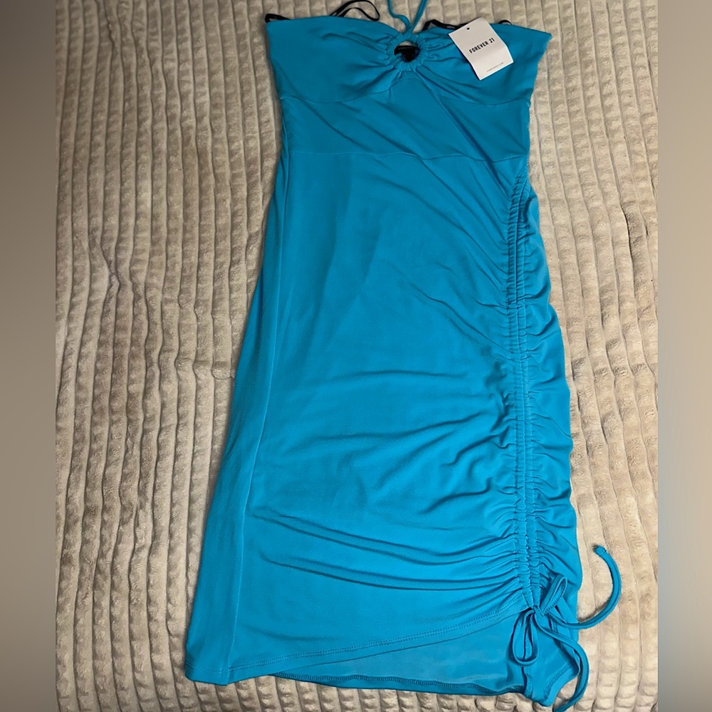Blue Mini Dress